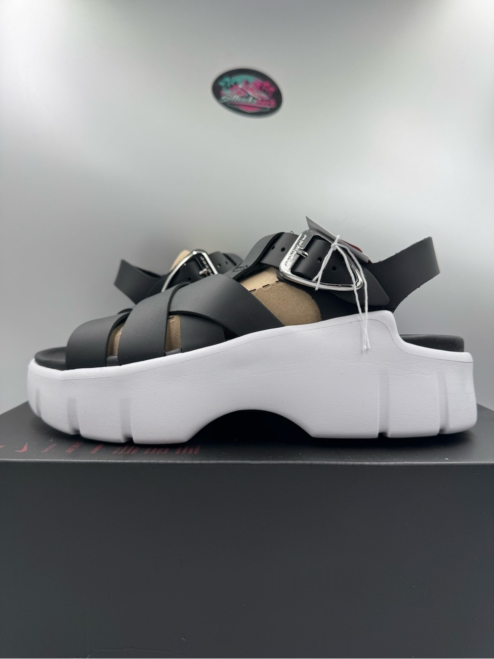 Nike Air Jordan Willow Sandal Black White BRAND NEW Size 10 Women